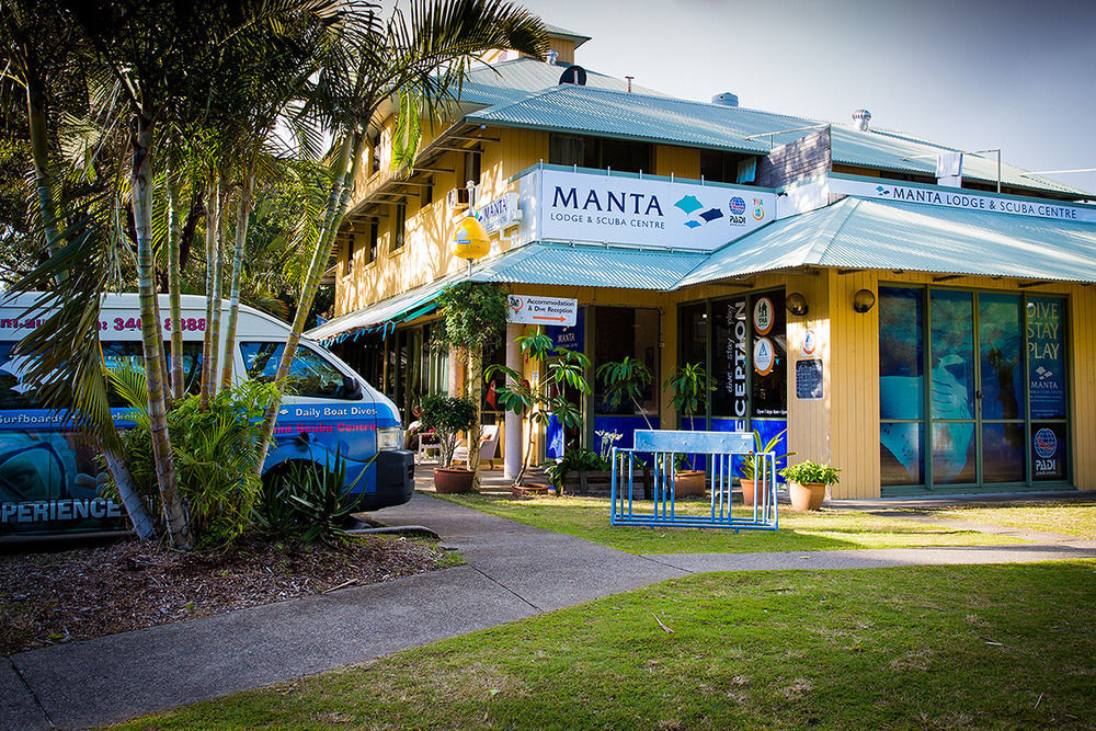 Manta Lodge & Scuba Centre Point Lookout Esterno foto